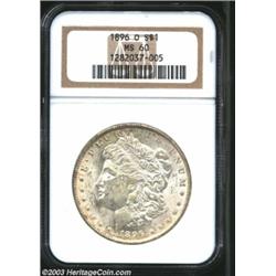 1896-O $1 MS60 NGC.