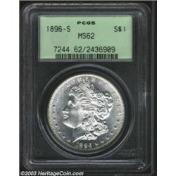 1896-S $1 MS62 PCGS.