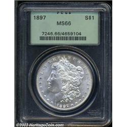 1897 $1 MS66 PCGS.