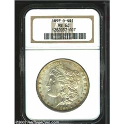1897-O $1 MS62 NGC.