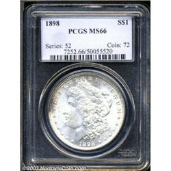 1898 $1 MS66 PCGS.