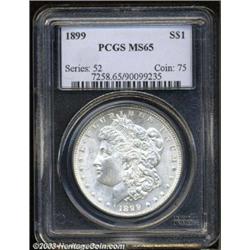 1899 $1 MS65 PCGS.