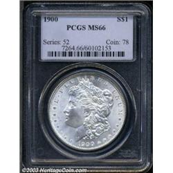1900 $1 MS66 PCGS.