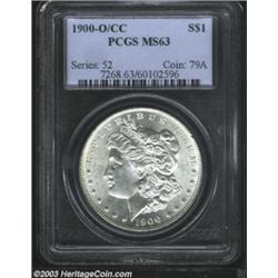 1900-O/CC $1 MS63 PCGS.