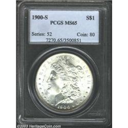 1900-S $1 MS65 PCGS.