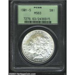 1901-S $1 MS63 PCGS.