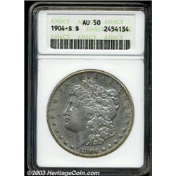 1904-S $1 AU50 ANACS.