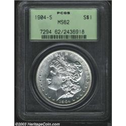 1904-S $1 MS62 PCGS.