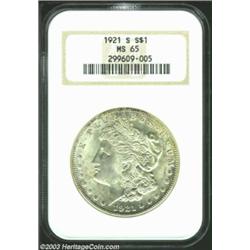 1921-S $1 MS65 NGC.