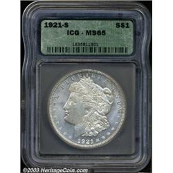 1921-S $1 MS65 ICG.