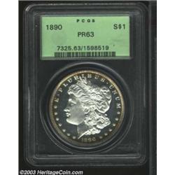 1890 $1 PR63 PCGS.