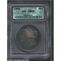 1899 $1 PR63 ICG.