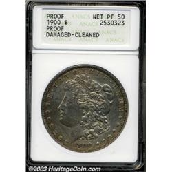 1900 $1--Damaged, Cleaned--ANACS. Net PR50.
