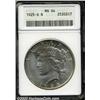 Image 1 : 1925-S $1 MS64 ANACS.