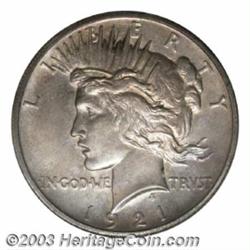 1921 $1 Matte PR62 ANACS.
