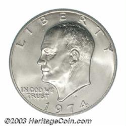1974-S $1 Silver MS69 PCGS.