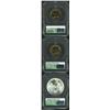 Image 2 : 2000 Silver Eagle, Millennium Set MS69 ICG,