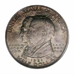 1921 50C Alabama 2x2 MS66 PCGS.