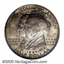 1921 50C Alabama 2x2 MS66 PCGS.