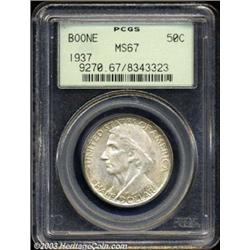 1937 50C Boone MS67 PCGS.