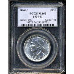 1937-S 50C Boone MS66 PCGS.