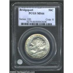 1936 50C Bridgeport MS66 PCGS.