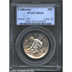 1925-S 50C California MS65 PCGS.