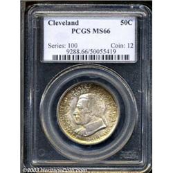 1936 50C Cleveland MS66 PCGS.