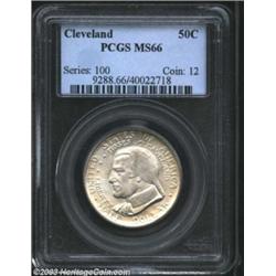 1936 50C Cleveland MS66 PCGS.