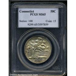 1935 50C Connecticut MS65 PCGS.