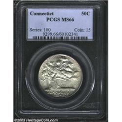 1935 50C Connecticut MS66 PCGS.