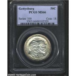 1936 50C Gettysburg MS66 PCGS.
