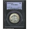 Image 1 : 1936 50C Gettysburg MS66 PCGS.