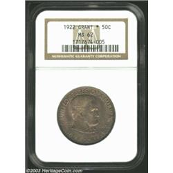 1922 50C Grant with Star MS62 NGC.