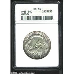 1935 50C Hudson MS63 ANACS.