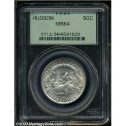 1935 50C Hudson MS64 PCGS.