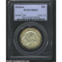 1935 50C Hudson MS65 PCGS.