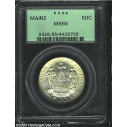1920 50C Maine MS65 PCGS.