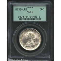 1921 50C Missouri MS64 PCGS.