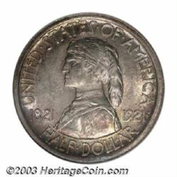 1921 50C Missouri MS65 NGC.
