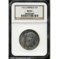 1923-S 50C Monroe MS65 NGC.