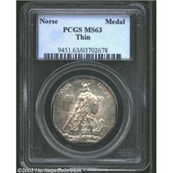 1925 Medal Norse Thin Planchet MS63 PCGS.