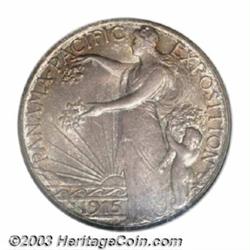 1915-S 50C Panama-Pacific MS66 NGC.