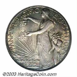1915-S 50C Panama-Pacific MS66 NGC.