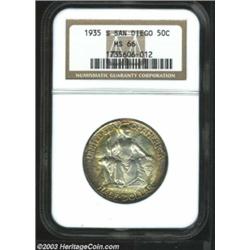 1935-S 50C San Diego MS66 NGC.