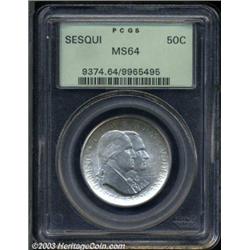 1926 50C Sesquicentennial MS64 PCGS.
