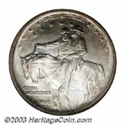 1925 50C Stone Mountain MS67 NGC.