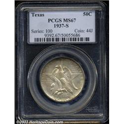 1937-S 50C Texas MS67 PCGS.