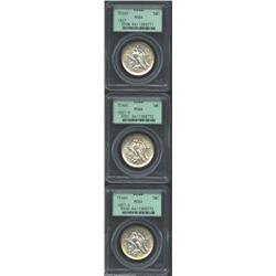 1937 SET Texas PDS Set MS64 PCGS.