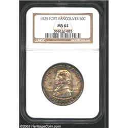 1925 50C Vancouver MS64 NGC.